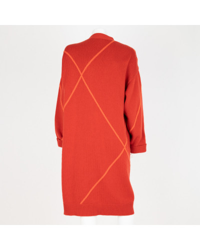 Hermes Sweter czerwony