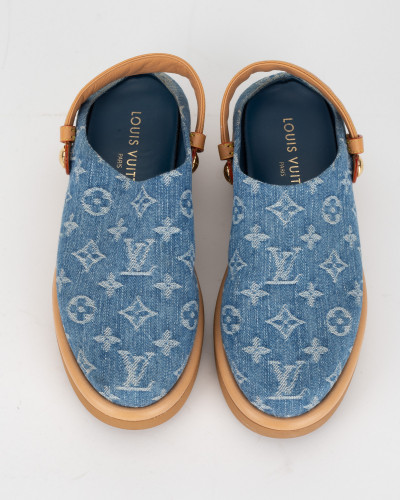 Louis Vuitton Na platformie jeansowe