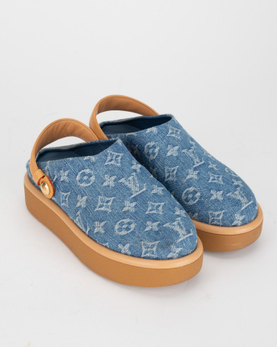 Louis Vuitton Na platformie jeansowe