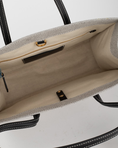 Burberry Torebka notę Bag szaro czarna