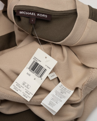 Michael Kors Bluza beżowa z logo