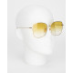 Gucci Okulary zlote oprawki + zolte szkla
