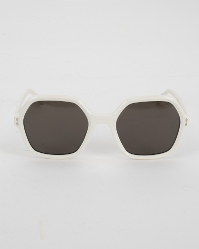 Isabel Marant Okulary białe oprawki