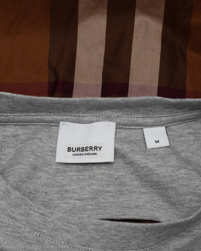 Burberry Bluzka długa z brązową kratą