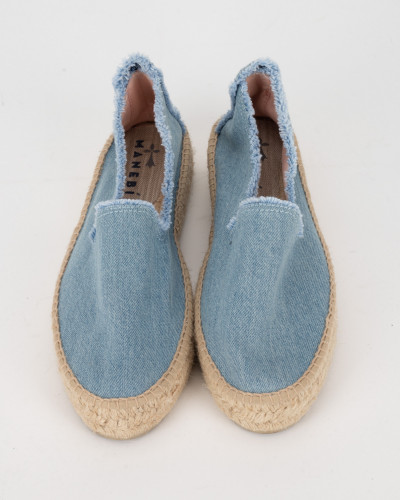 Manebi espadryle jeansowe