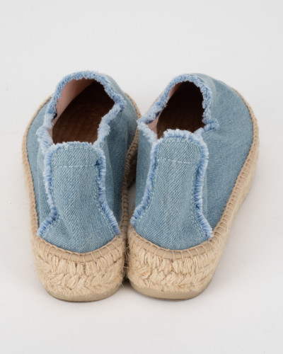 Manebi espadryle jeansowe