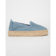 Manebi espadryle jeansowe