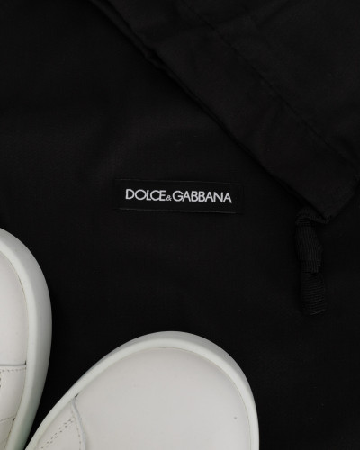 Dolce & Gabbana Sportowe białe trampki