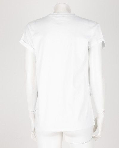 Balmain biały T-shirt