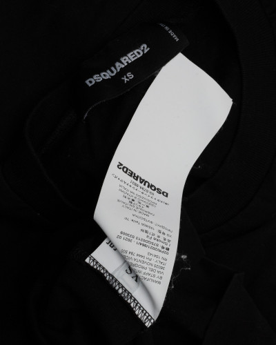 Dsquared2 T-shirt czarny I can't