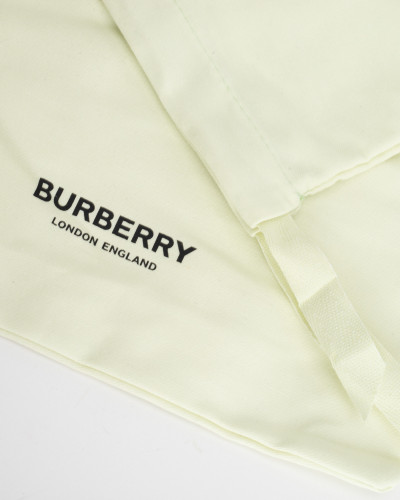 Burberry Sportowy sneakersy biale z 'siatka'