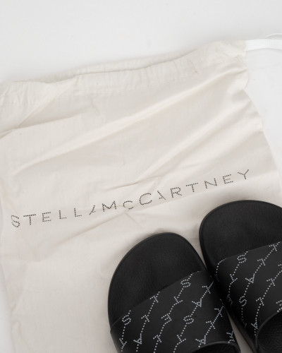 Stella McCartney Klapki czarne