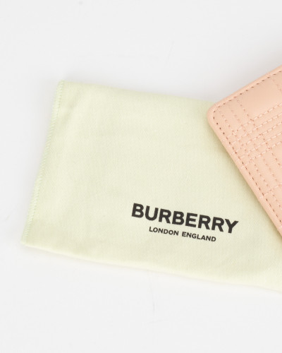 Burberry Porftel i etui maly lososiowy