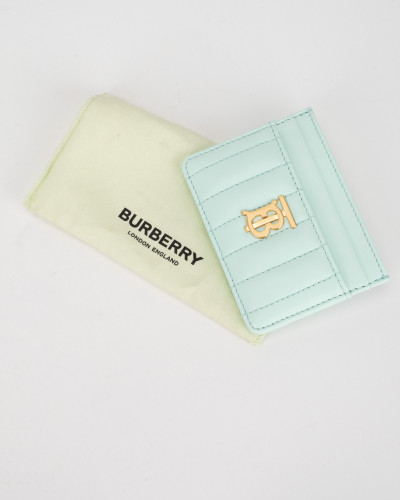 Burberry Porftel i etui niebieski