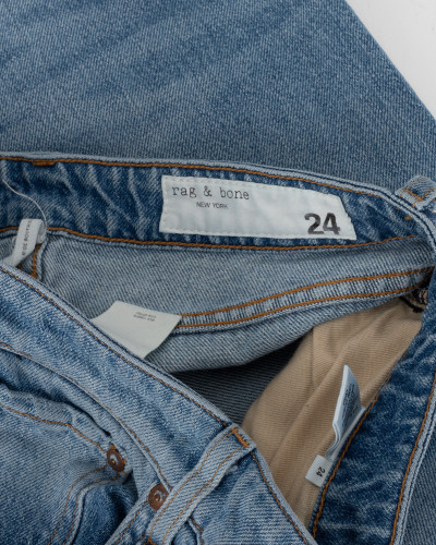 Rag & Bone Spodnie jeansowe z dziurami