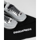 Dsquared2 Sportowe srebrne trampki