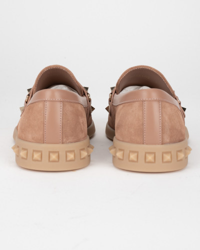 Valentino Sportowe zamszowe loafersy 37