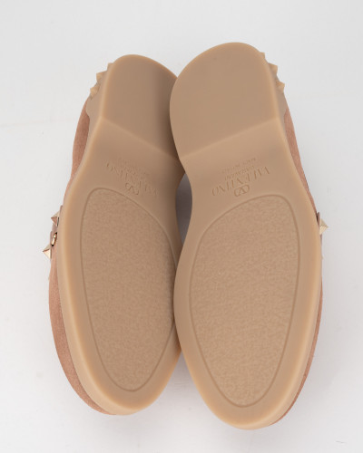 Valentino Sportowe zamszowe loafersy 37