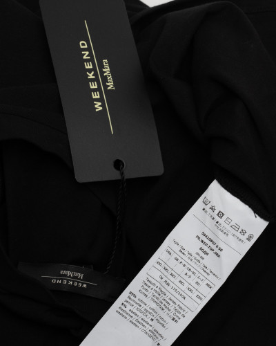 Max Mara Bluzka czarny T-shirt