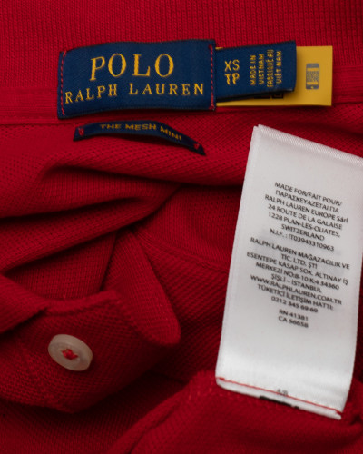 Ralph Lauren Sukienka czerwona polo