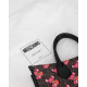 Moschino Torebka shopper w nadruki