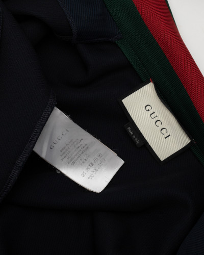 Gucci Granatowy komplet dresowy