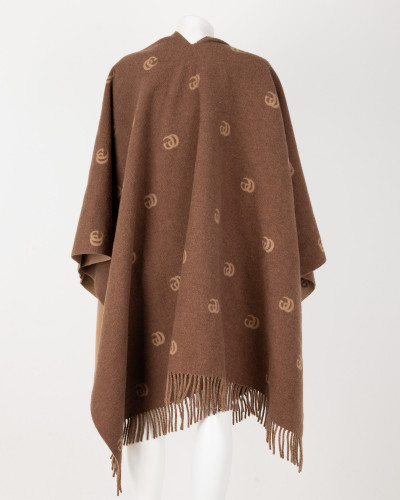 Gucci poncho w logo