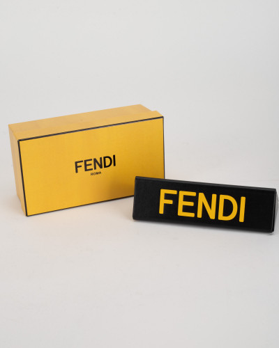 Fendi Okulary brązowe okulary przeciwsłoneczne