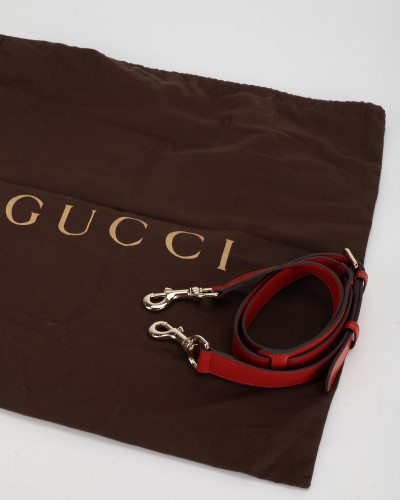 Gucci Torebka czerwona duża listonoszka