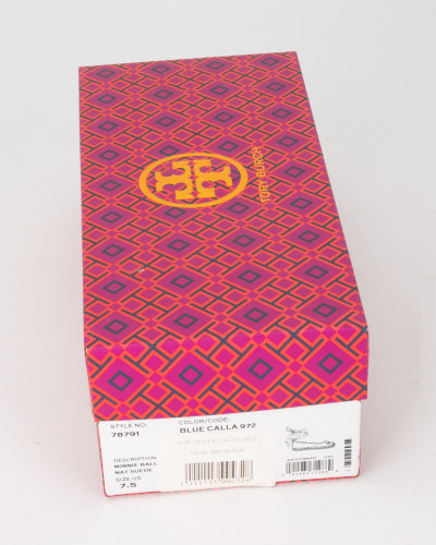 Tory Burch espadryle niebieskie