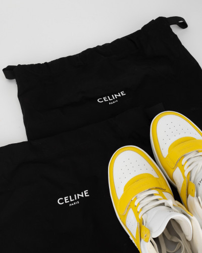 Celine Sportowe buty z żółtym