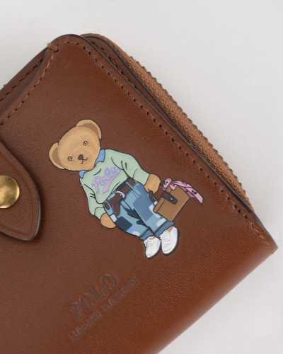 Ralph Lauren Porftel brązowy zapinany z miniem