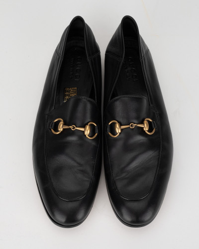 Gucci meakei czarne loafersy