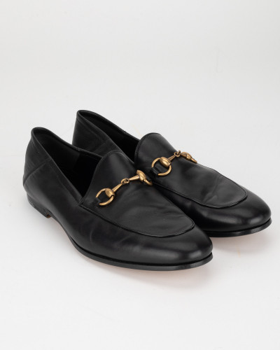 Gucci meakei czarne loafersy