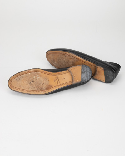 Gucci meakei czarne loafersy