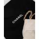 Chanel  biala torebka mala flapbag