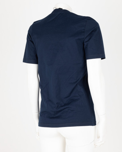 Dsquared2 t-shirt granatowy z napisem