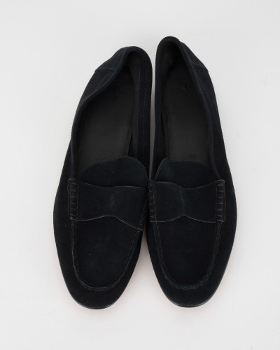 Ralph Lauren Loafer - zamszowe loafersy czarne