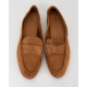 Ralph Lauren loafersy brazowe zamsz