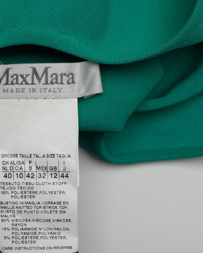 Max Mara Sukienka trójkolorowa sukienka