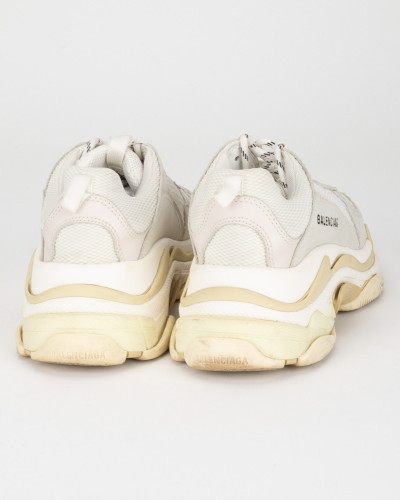 Balenciaga Sportowy bezowe triple S