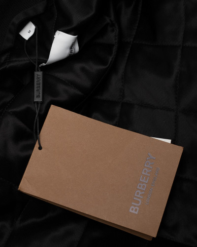 Burberry Kurtka bomber czarna męska