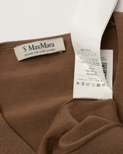 Max Mara Sweter brązowy