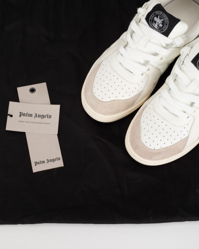 Palm Angels sneakersy białe z czarną zapiętką