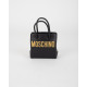 Moschino mini torebka na łancuchu z logo