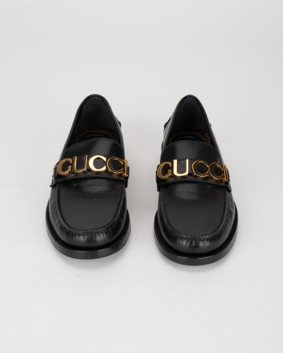 Gucci Loafer czarne z logo