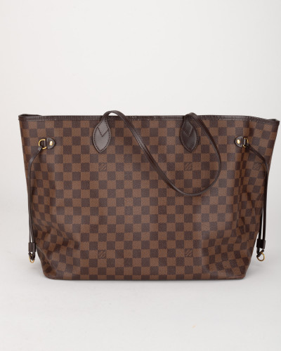 Louis Vuitton Torebka neverfull przetarcia na rogach  i skórze stan dobry