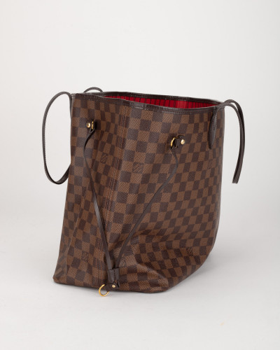 Louis Vuitton Torebka neverfull przetarcia na rogach  i skórze stan dobry