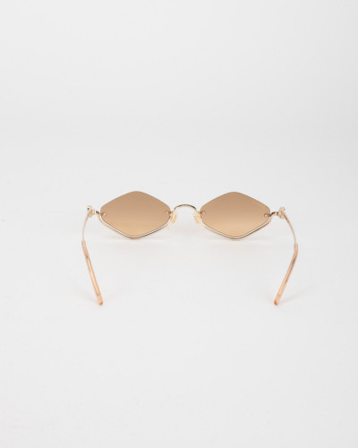 Gucci Okulary romby transparentne