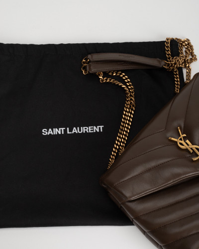 Saint Laurent  Torebka brązowa Lou Lou